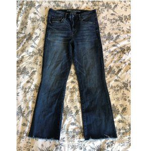 American Eagle Hi-Rise Crop Flare Jeans
